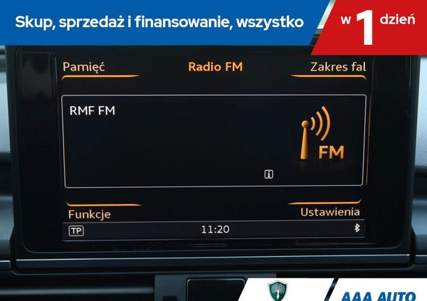 Audi A6 cena 79000 przebieg: 149526, rok produkcji 2015 z Grójec małe 436